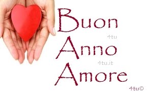 Buon 2022  quotBuon anno amore quot di 4tu©  video auguri di buon anno  capodanno canzoni [upl. by Llevrac708]