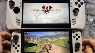 Dragons Dogma  Nintendo Switch 60 fps  Asus Rog Ally pc handheld [upl. by Enilecram769]