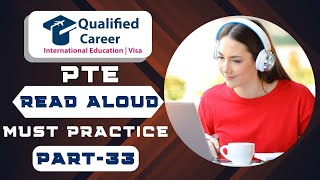 PTE Read Aloud Must Practice  PART  33 October 02 2024  Qualified Career [upl. by Cordell19]