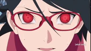 Sarada awakens sharingan [upl. by Rosabel]