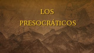 1 Los presocráticos Tales Anaxímenes y Anaximandro [upl. by Aehsrop]