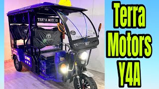 Terra Motors ERickshaw Y4A New Model [upl. by Asilef787]