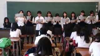 Japanese students singing 1Malaysia song [upl. by Erina]