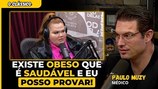 SER GORDO É SAUDÁVEL  PAULO MUZY  TICARACATICAST [upl. by Pucida]