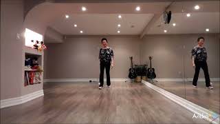 My Heart Knows line dance Dance amp Teach [upl. by Geoff]