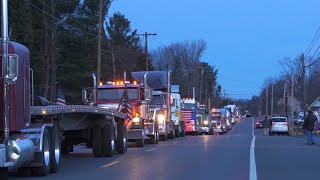 LIVE Trucker Convoy Holds Rally Near Eagle Pass Texas [upl. by Neelra495]