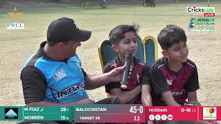 Live  INTERLOOP QUAID E AZAM WHEELCHAIR T20 CUP 2024  Balouchistan VS KPK  Crickslab [upl. by Dudden]