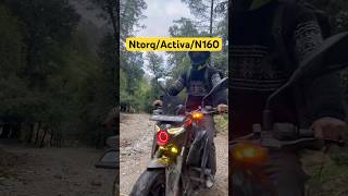 Offroad with Ntorqactivan160  shortvideo hyperrider youtubeshorts motovlog [upl. by Nylatsyrc]