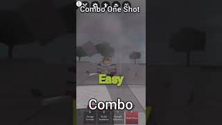 Combo One Shot Saitama y Metalbat tsb robloxthestrongestbattlegrounds robloxsaitamabattlegrounds [upl. by Ozzie]