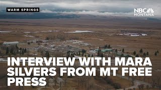 Interview with Mara Silvers as MT prepares care of discharged Warm Springs patients prison inmates [upl. by Luapnaej704]