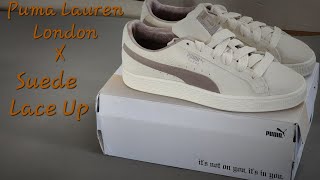 Puma Lauren London X Suede Lace Up Sneakers [upl. by Ramona]