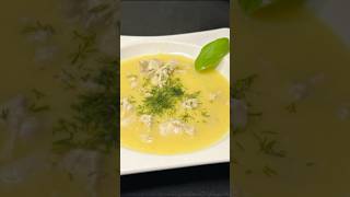 Cremesuppe mit Käse und Putenfleisch rezept suppe [upl. by Itoyj]