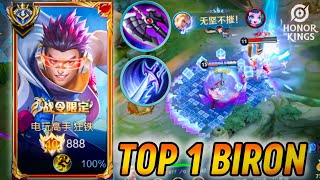 TOP 1 BIRON IN CHINA HOK  Best Rotation Aggresive Gameplay Build amp Profiles Grandmaster Ranked [upl. by Airdua]