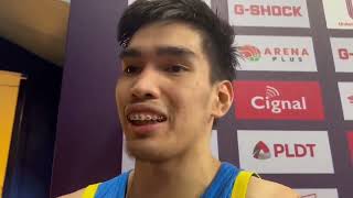 Kevin Quiambao talks about proving himself after not playing in Gilas’ last game vs New Zealand [upl. by Darrell]