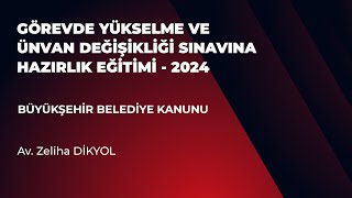 Büyükşehir Belediye KanunuII [upl. by Aneres]