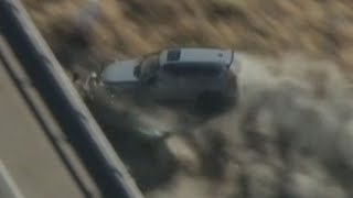 Police chase allegedly stolen car through Southern California [upl. by Anais920]