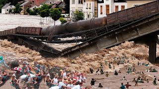 More and more severe natural disasters hit Europe Flooding in Italy [upl. by Heiney211]