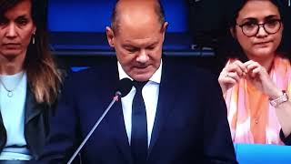 Bundeskanzler Olaf Scholz Bundestagspräsidentin Bärbel Bas [upl. by Angel]