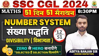 🔥Day 12  Number System संख्या पद्धति Complete Maths By Aditya Ranjan Sir  SSC CGL MTS ssccgl [upl. by Jerroll919]