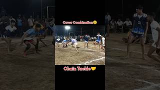 Cover Combination chain tackle shorts trending kabbadi [upl. by Ayrolg]