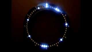 Charlieplexing 72 10mm LEDs [upl. by Thedrick]