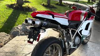 2007 Ducati 1098s Tricolore BaT Auctions [upl. by Arehs]