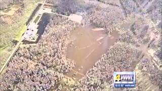 BAYOU CORNE SINKHOLE EXCELLENT COVERAGE  WWL TV NEW ORLEANS [upl. by Eugeniusz]