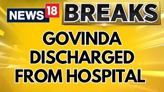 Actor Govinda Discharged From Hospital After Suffering Bullet Injury  Govinda Latest Updates [upl. by Bradford]