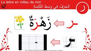 Japprends la langue arabe facilement vidéo 19  ر [upl. by Oruam]