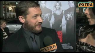 Tom Hardy talks about his beard [upl. by Eanrahc]