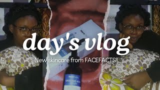 FACEFACTS SALICYLIC ACID SERUM REVIEW a glimpse of my day VLOG💕 [upl. by Noletta]