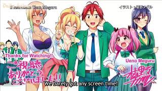 Hajimete no Gal Episode 10 Ending [upl. by Lyrrad]