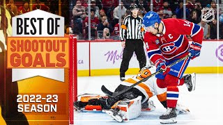 Best Shootout Goals from the 202223 NHL Season [upl. by Ateekal]