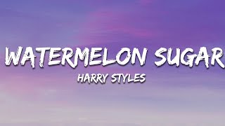 Harry Styles  Watermelon Sugar Lyrics [upl. by Onateyac820]