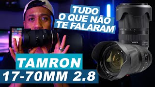 TAMRON 1770MM 28  REVIEW TESTE  TUDO O QUE NÃO TE FALARAM [upl. by Nikolia715]