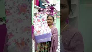 Lenin cotton sareescolourful floral sareesDegital sequence sareesOnline trending7842790128 [upl. by Baram134]