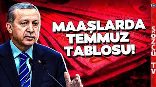 Emekli ve Memur Maaşında Yeni Tablo Erdoğanın Müjdesi Temmuzda Maaşlar Ne Olacak [upl. by Yrian547]