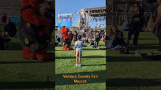 2024 Ventura County Fair Ventura County Fair Mascot Dancing in the Grandstand Arena on 73124 [upl. by Animor]