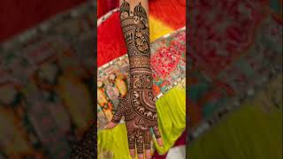 Bridal mehndi meny design bridalmehndi trending viralvideo shortvideo ytshorts youtube [upl. by Yngiram]