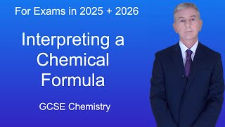 GCSE Chemistry Revision quotInterpreting a Chemical Formulaquot [upl. by Airamalegna]