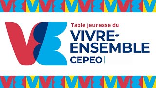 Lancement du sondage  Table jeunesse du vivreensemble CEPEO 20232024 [upl. by Wolenik]