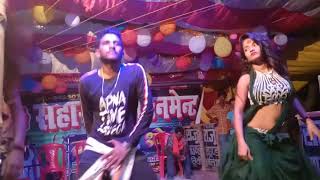 Mahi amp Manisha ampRajan Lal Yadav dance dardiya uthata ye raja [upl. by Chesna]