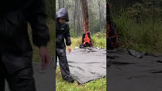 Relaxing sound of Nature  solo camping shorts camping solocamping nature outdoors cooking [upl. by Zena198]