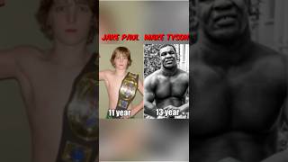 Jake Paul at 15 yers old and Make Tyson at 15 yers old boxing miketyson mma fighter [upl. by Axel595]