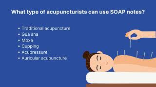 SOAP Notes for Acupuncture [upl. by Enaerb]