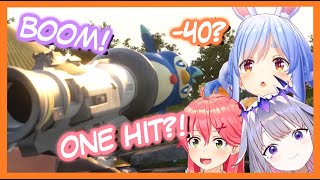 Hololive Reacts To Pengullet Launcher【PalworldHololive】 [upl. by Anabelle984]