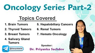 Mastering Oncology with Dr Priyanka Sachdev Part2  National exit test Usmle Neetpg oncology [upl. by Alul]