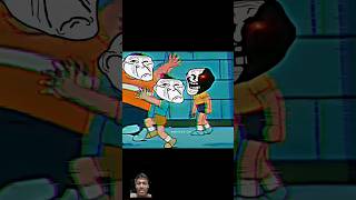 Troll face meme Part 14 shorts doraemon nobita trollface [upl. by Euqinmod]