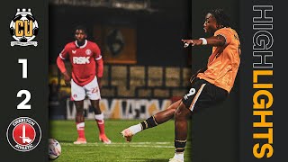 Cambridge United v Charlton Athletic Highlights [upl. by Adnesor]