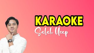 Official Karaoke Salah Ucap  Budi Arsa [upl. by Ahders]